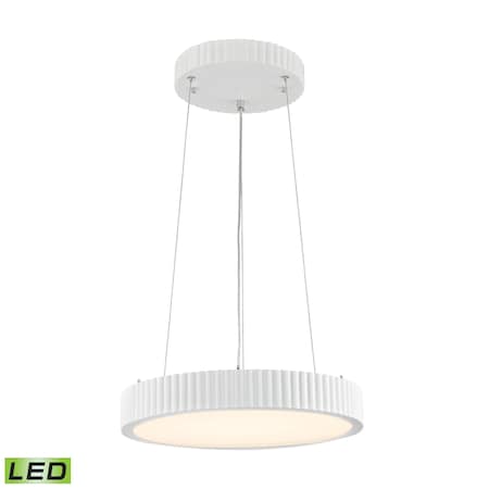 Digby 120-Lght Chandelier In Matte Wht With Opal Wht Glass Diffuser